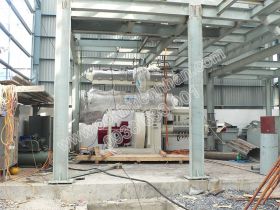 Material processing machine