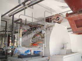 Đi đường ống chất lỏng cho máy trộn